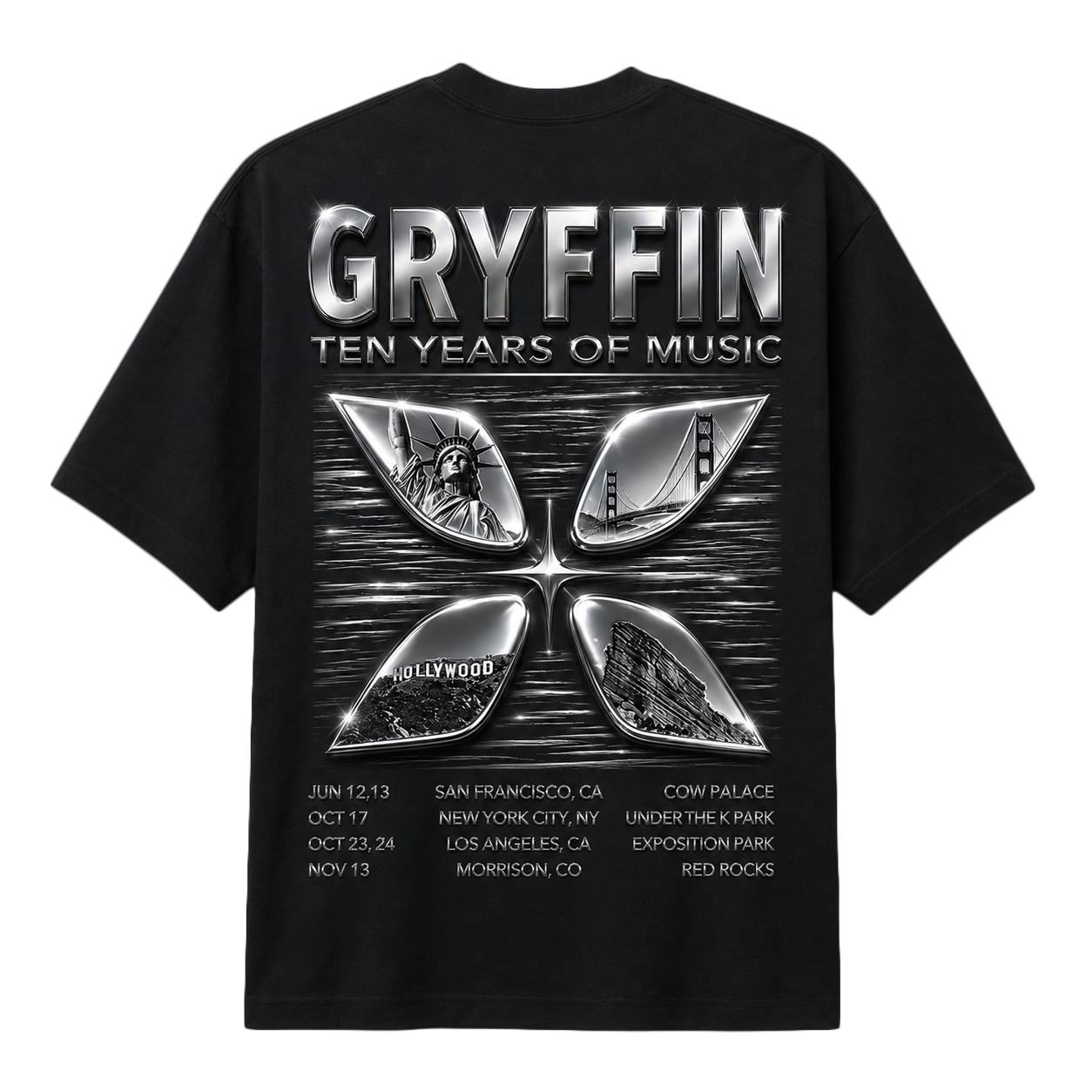 2026 X Tour Tee – Gryffin