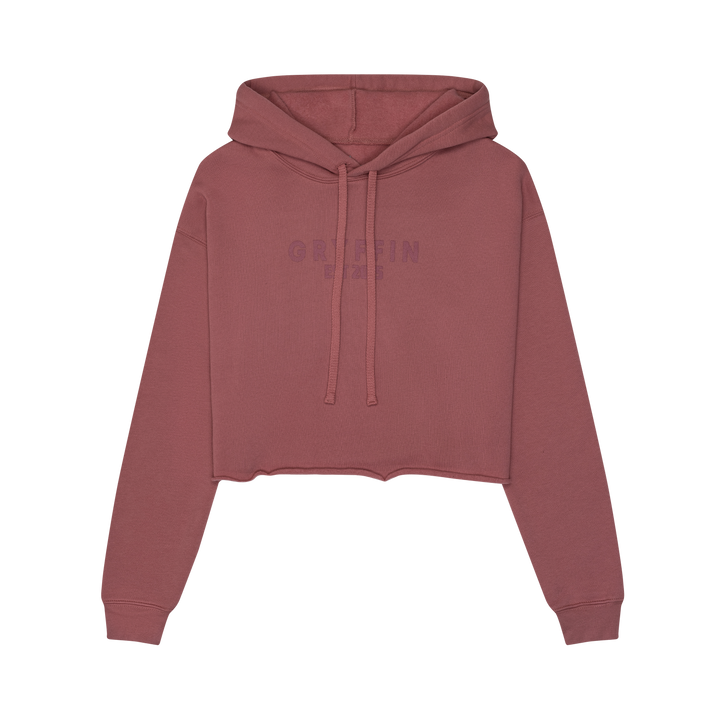 Gryffin Est 2015 Crop Hoodie