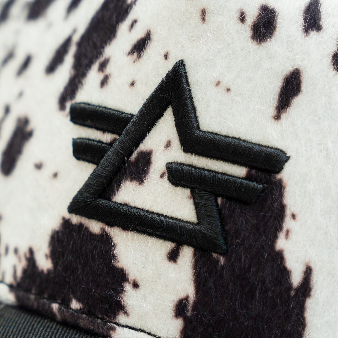 Cow Print Hat
