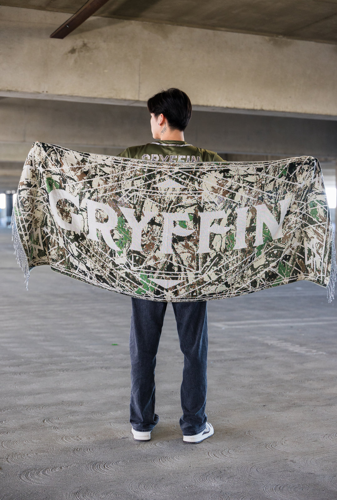 Deadwood Camo Pashmina