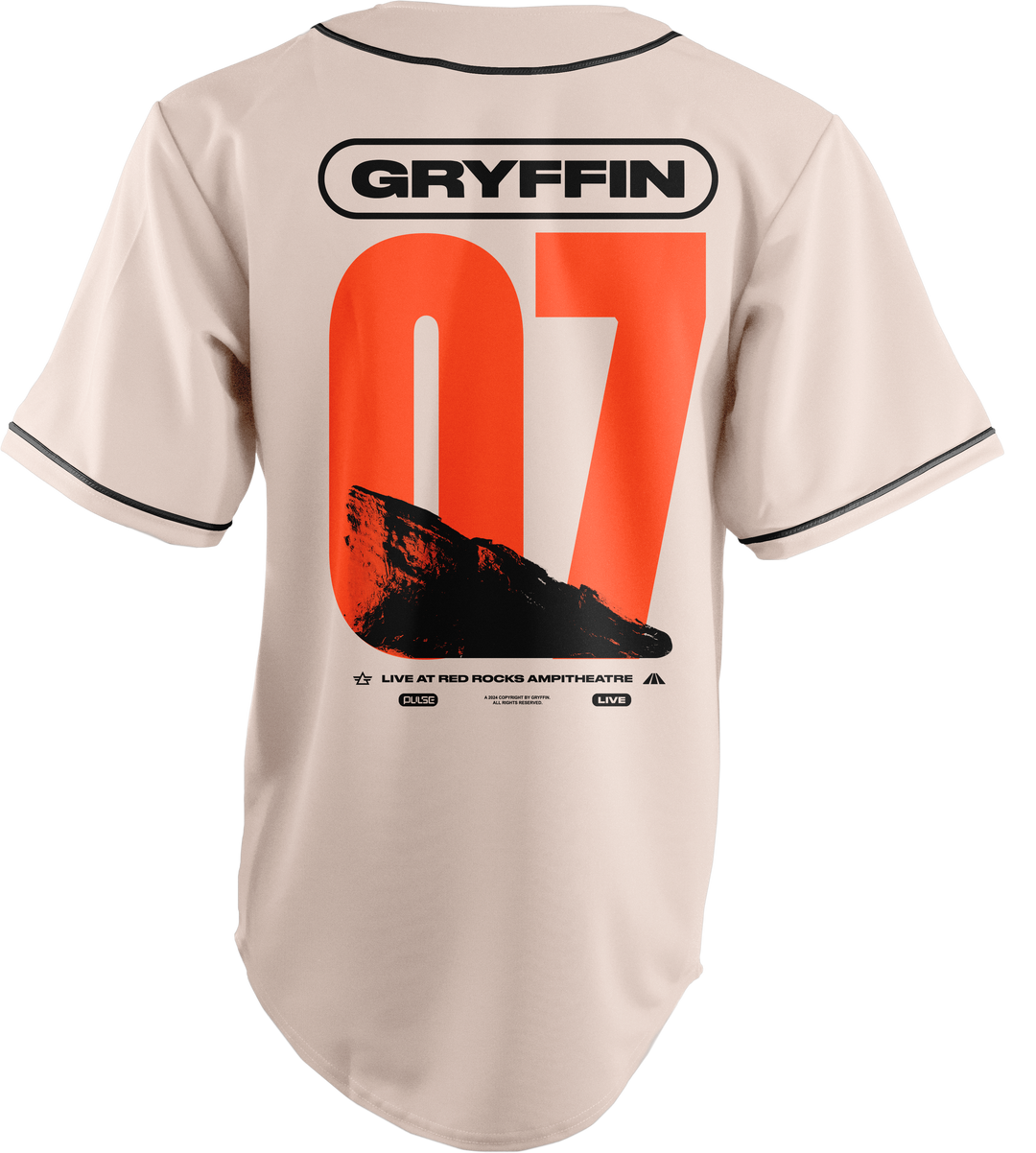 2024 Red Rocks Jersey - Limited Event – Gryffin 2024 Red Rocks Jersey - Limited Event – Gryffin