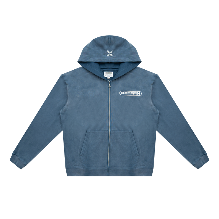 Gryffin Sun Fade Zip Up Hoodie