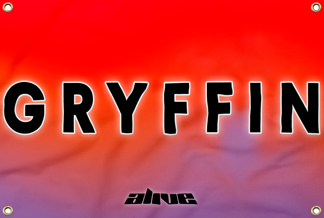 Gryffin Flag with ALIVE