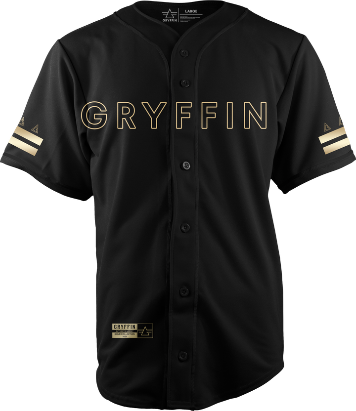 2021 Gryffin Jersey // Black & Gold Collection - Version A